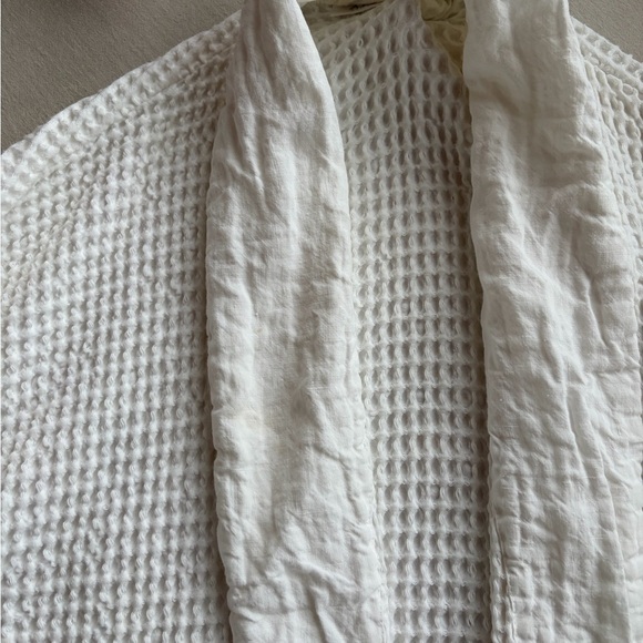 Au Lit Linens Waffle Robe - Picture 6 of 8